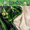 image:imageTransformers Megatron Bedding Super Soft Throw  Glow in The Dark Blanket  46 in x 60 in Official Licensed Product by Franco CollectiblesRick  Morty