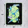 image:imageTransformers Megatron Bedding Super Soft Throw  Glow in The Dark Blanket  46 in x 60 in Official Licensed Product by Franco CollectiblesRick and Morty