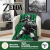 image:imageTransformers Megatron Bedding Super Soft Throw  Glow in The Dark Blanket  46 in x 60 in Official Licensed Product by Franco CollectiblesThe Legend of Zela