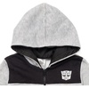 image:imageTransformers Optimus Prime Bumblebee Megatron Half Zip Pullover Hoodie Toddler to Big KidGray