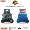 image:imageTransformers Optimus Prime Super Soft Comforter and Sheet Set with Sham 4 Piece Twin Size Official Licensed Product by Franco CollectiblesJurassic World Dominion