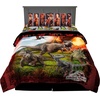 image:imageTransformers Optimus Prime Super Soft Comforter and Sheet Set with Sham 4 Piece Twin Size Official Licensed Product by Franco CollectiblesJurassic World