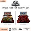 image:imageTransformers Optimus Prime Super Soft Comforter and Sheet Set with Sham 4 Piece Twin Size Official Licensed Product by Franco CollectiblesJurassic World