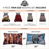 image:imageTransformers Optimus Prime Super Soft Comforter and Sheet Set with Sham 4 Piece Twin Size Official Licensed Product by Franco CollectiblesJurassic World
