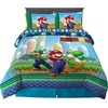 image:imageTransformers Optimus Prime Super Soft Comforter and Sheet Set with Sham 4 Piece Twin Size Official Licensed Product by Franco CollectiblesMario