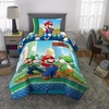 image:imageTransformers Optimus Prime Super Soft Comforter and Sheet Set with Sham 4 Piece Twin Size Official Licensed Product by Franco CollectiblesMario