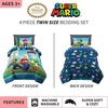 image:imageTransformers Optimus Prime Super Soft Comforter and Sheet Set with Sham 4 Piece Twin Size Official Licensed Product by Franco CollectiblesMario