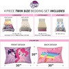 image:imageTransformers Optimus Prime Super Soft Comforter and Sheet Set with Sham 4 Piece Twin Size Official Licensed Product by Franco CollectiblesMy Little Pony