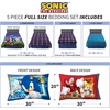 image:imageTransformers Optimus Prime Super Soft Comforter and Sheet Set with Sham 4 Piece Twin Size Official Licensed Product by Franco CollectiblesSonic