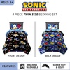 image:imageTransformers Optimus Prime Super Soft Comforter and Sheet Set with Sham 4 Piece Twin Size Official Licensed Product by Franco CollectiblesSonic the Hedgehog