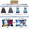 image:imageTransformers Optimus Prime Super Soft Comforter and Sheet Set with Sham 4 Piece Twin Size Official Licensed Product by Franco CollectiblesSonic the Hedgehog