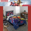 image:imageTransformers Optimus Prime Super Soft Comforter and Sheet Set with Sham 4 Piece Twin Size Official Licensed Product by Franco CollectiblesTransformers  Robot Moves