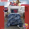 image:imageTransformers Optimus Prime Super Soft Comforter and Sheet Set with Sham 4 Piece Twin Size Official Licensed Product by Franco CollectiblesTransformers  Robot Moves