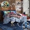 image:imageTransformers Optimus Prime Super Soft Comforter and Sheet Set with Sham 4 Piece Twin Size Official Licensed Product by Franco CollectiblesTransformers