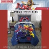 image:imageTransformers Optimus Prime Super Soft Comforter and Sheet Set with Sham 4 Piece Twin Size Official Licensed Product by Franco CollectiblesTransformers  Robot Moves