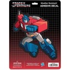 image:imageHasbro Transformers Heads Adhesive Vinyl Decals  Fun Transformers Stickers for Water Bottle or Laptop 1 Pack 4 CountRedBlue