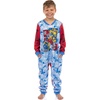image:imageINTIMO Transformers Pajamas Boys Battle On Zip Front Fleece Footless SleeperMulticolored