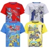 image:imageTransformers One Hasbro Boys 4 Pack Short Sleeve TShirt for Toddler and Big KidsRedWhiteYellowBlue