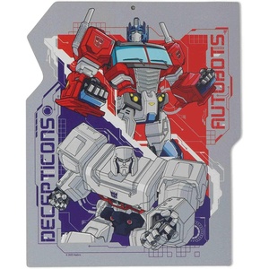 image:imageHasbro Transformers We Stand As One Embossed Metal Wall Art  Striking Transformers Wall Decor for Movie Room or BedroomGray