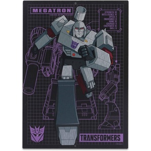 image:imageHasbro Transformers We Stand As One Embossed Metal Wall Art  Striking Transformers Wall Decor for Movie Room or BedroomPurple