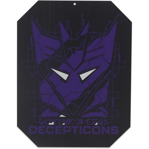 image:imageHasbro Transformers We Stand As One Embossed Metal Wall Art  Striking Transformers Wall Decor for Movie Room or BedroomPurpleBlack