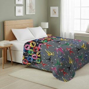 image:imageNorthwest Transformers Autobots vs Decepticons Quilted Throw Blanket Comfy Throw Adults Boys Girls Soft Lightweight Bedding for Bed or Couch 60 x 80 InchesRangers Go