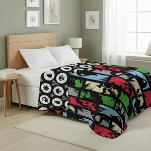 image:imageNorthwest Transformers Autobots vs Decepticons Quilted Throw Blanket Comfy Throw Adults Boys Girls Soft Lightweight Bedding for Bed or Couch 60 x 80 InchesAnimated Magic