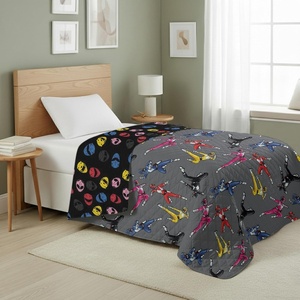 image:imageNorthwest Transformers Autobots vs Decepticons Quilted Throw Blanket Comfy Throw Adults Boys Girls Soft Lightweight Bedding for Bed or Couch 60 x 80 InchesRangers and Helmets
