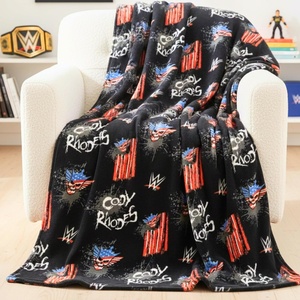 image:imageTransformers Megatron Bedding Super Soft Throw  Glow in The Dark Blanket  46 in x 60 in Official Licensed Product by Franco CollectiblesWwe  Cody Rhodes