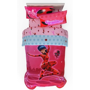 image:imageTransformers Optimus Prime Super Soft Comforter and Sheet Set with Sham 4 Piece Twin Size Official Licensed Product by Franco CollectiblesMiraculous Ladybug