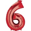 image:imageAnagram 6th Birthday Party Supplies 7pc Transformers Foil Balloon Bouquet Decorations