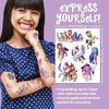 image:imageTransformers Temporary Tattoos for Kids 50 pack Made in the USA w Certified Safe Ink Birthday Party Supplies and Party Favors Kit Bulk Temporary Tattoos Stickers Set for Girls and BoysMy Little Pony