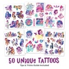 image:imageTransformers Temporary Tattoos for Kids 50 pack Made in the USA w Certified Safe Ink Birthday Party Supplies and Party Favors Kit Bulk Temporary Tattoos Stickers Set for Girls and BoysMy Little Pony