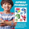 image:imageTransformers Temporary Tattoos for Kids 50 pack Made in the USA w Certified Safe Ink Birthday Party Supplies and Party Favors Kit Bulk Temporary Tattoos Stickers Set for Girls and BoysPj Masks