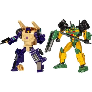 image:imageTransformers Legacy United Doom n Destruction Collection Bludgeon amp Rukus Mayhem Attack Squad Converting Action Figure 2Pack 8 Amazon Exclusive