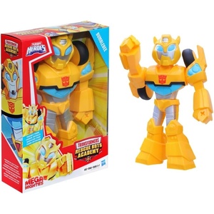 image:imageTransformers Playskool Heroes Rescue Bots Academy Mega Mighties Bumblebee Collectible 10 Robot Action Figure Toys for Kids Ages 3 amp Up Amazon Exclusive