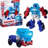 image:imageTransformers CYBERWORLD Optimus Prime Cyber Changers Energon Surge  4Inch Action Figure  Quick Change to Truck Mode  Robot Toys for Kids 6