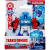 image:imageTransformers CYBERWORLD Optimus Prime Cyber Changers Energon Surge  4Inch Action Figure  Quick Change to Truck Mode  Robot Toys for Kids 6