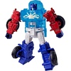 image:imageTransformers CYBERWORLD Optimus Prime Cyber Changers Energon Surge  4Inch Action Figure  Quick Change to Truck Mode  Robot Toys for Kids 6