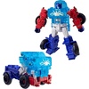 image:imageTransformers CYBERWORLD Optimus Prime Cyber Changers Energon Surge  4Inch Action Figure  Quick Change to Truck Mode  Robot Toys for Kids 6