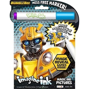 image:imageBendon Transformers Coloring Book Imagine Ink  Transformers Imagine Ink  Magic Ink Mess Free Coloring Book  Officially Licensed Rise of the BeastsBumblebee