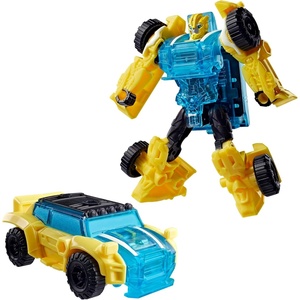 image:imageTransformers CYBERWORLD Bumblebee Cyber Changers Energon Surge  4Inch Action Figure  Quick Change to Car Mode  Robot Toys for Kids 6