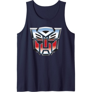 image:imageTransformers Autobots Classic Logo Tank TopNavy Blue