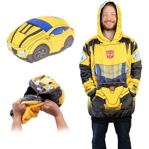 image:imageTransformers Plushible Wearable Blanket Hoodie Hasbro Optimus Prime 2in1